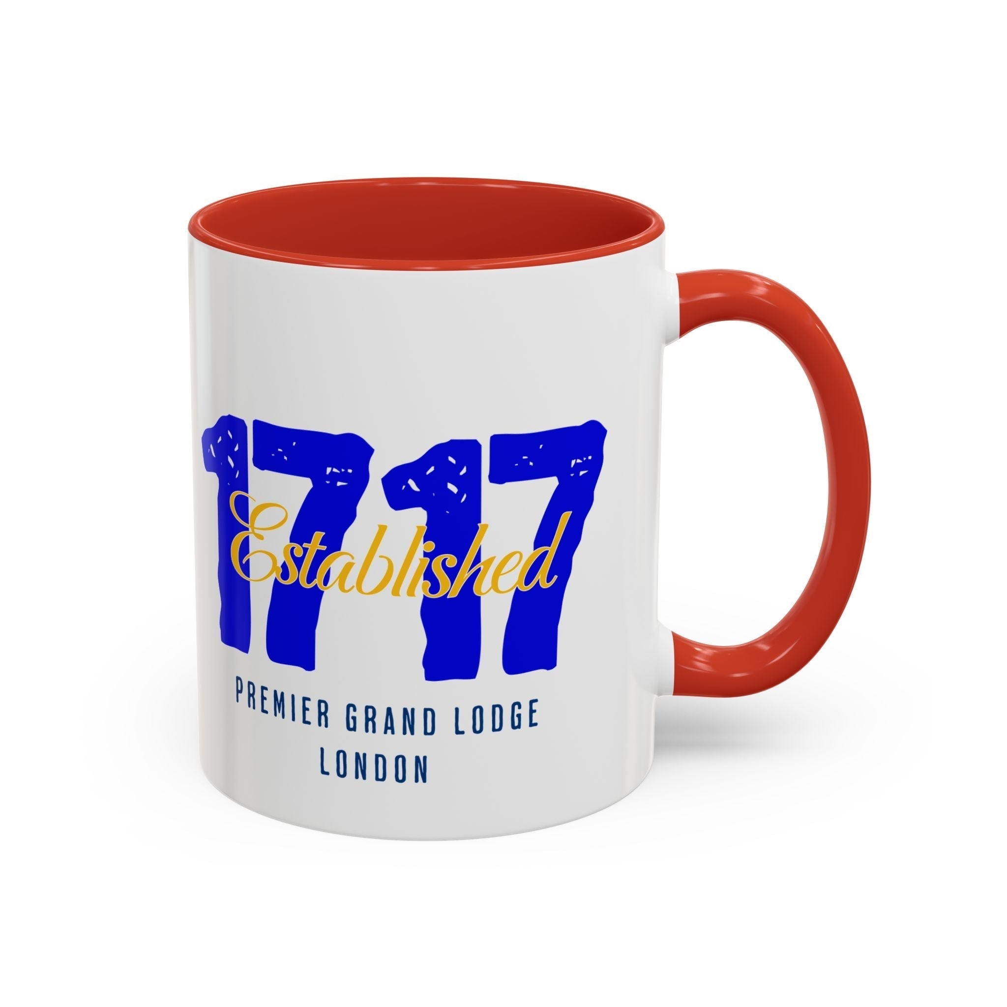 ESTABLISHED 1717 MASONIC CERAMIC MUG - Riverside Regalia