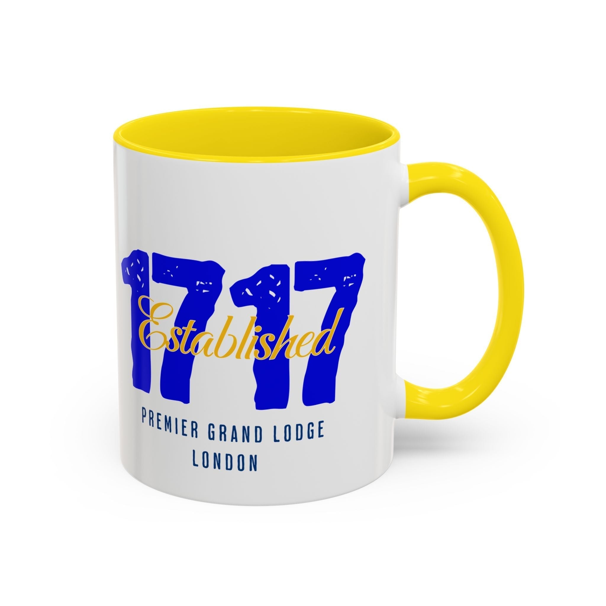 ESTABLISHED 1717 MASONIC CERAMIC MUG - Riverside Regalia