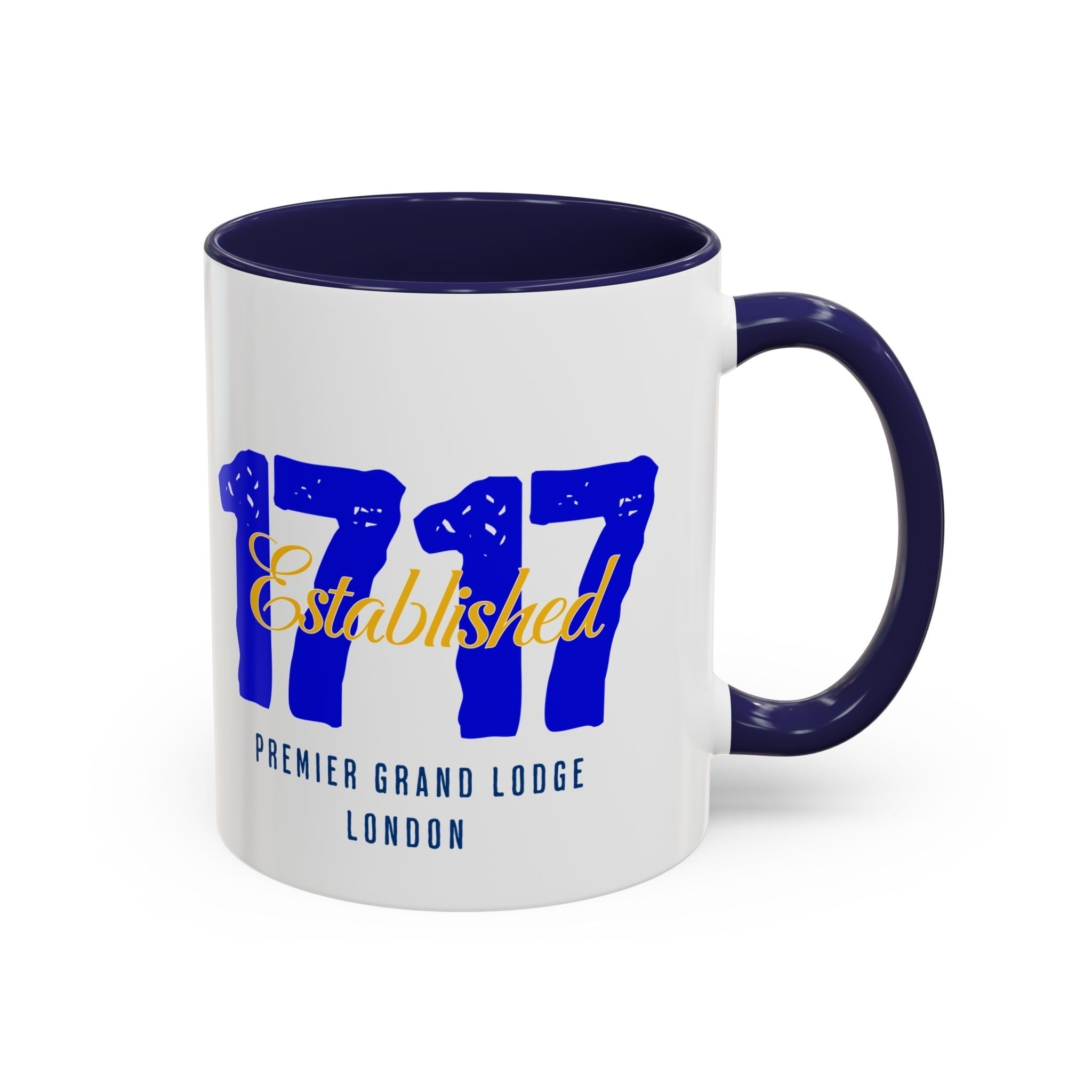 ESTABLISHED 1717 MASONIC CERAMIC MUG - Riverside Regalia