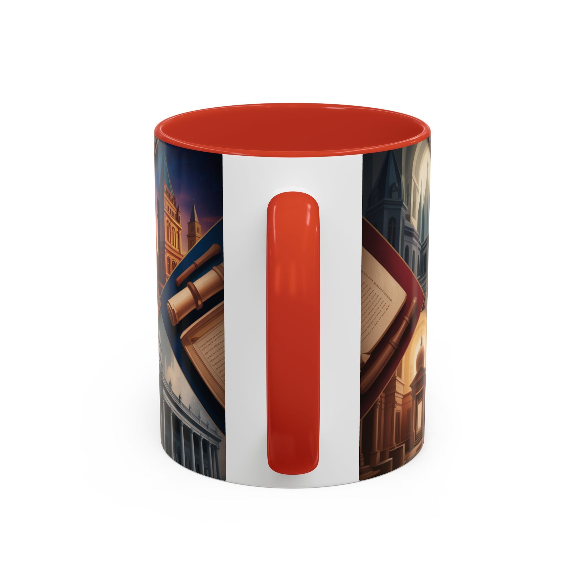 READY-TO-GO COLOURED RIM MASONIC MUG – 11oz - Riverside Regalia