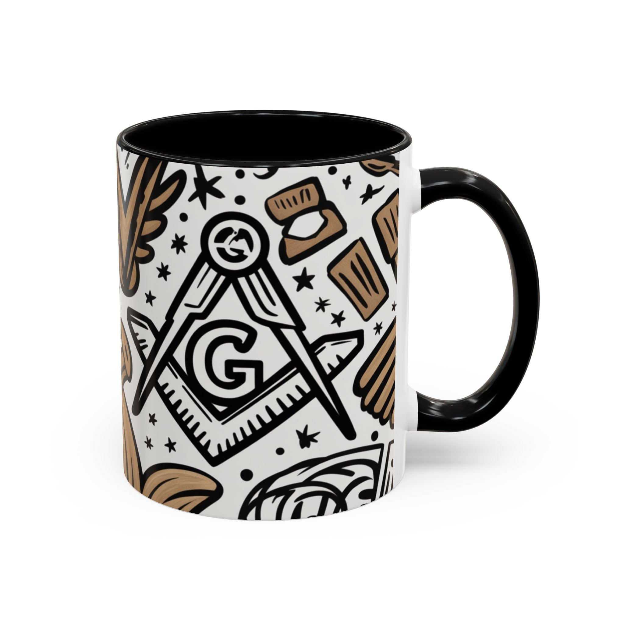 READY-TO-GO STYLISH MASONIC MUG – 11oz - Riverside Regalia