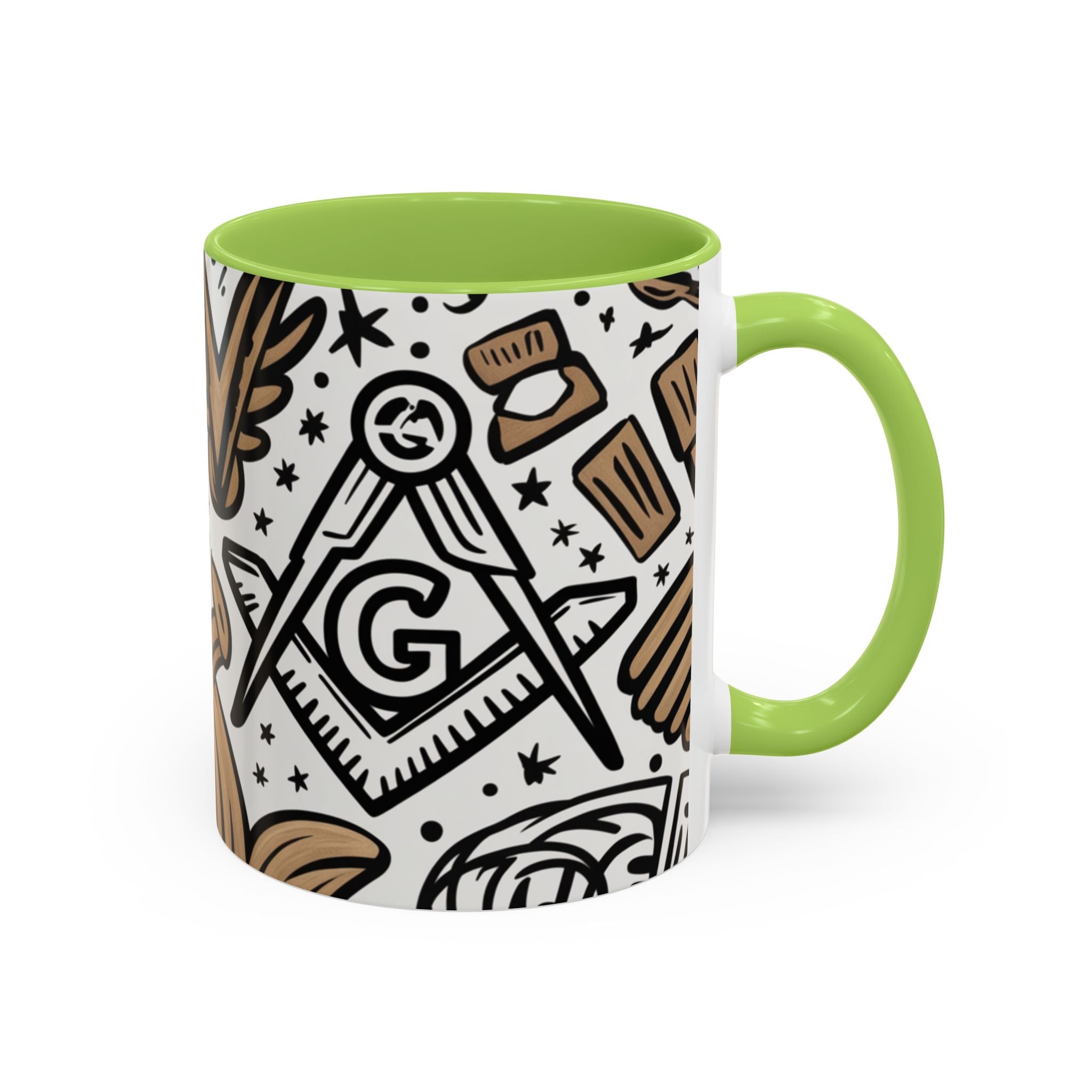 READY-TO-GO STYLISH MASONIC MUG – 11oz - Riverside Regalia