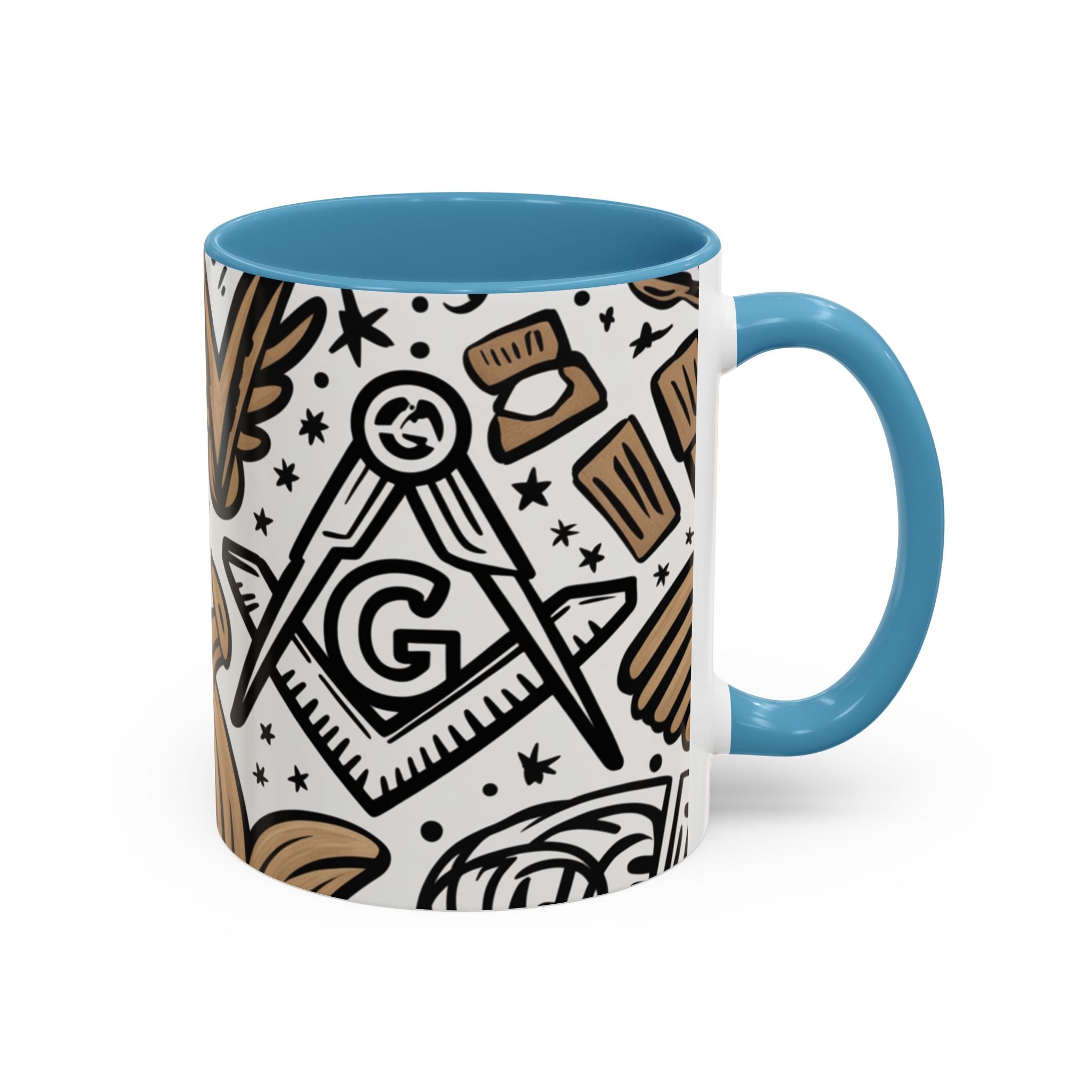 READY-TO-GO STYLISH MASONIC MUG – 11oz - Riverside Regalia