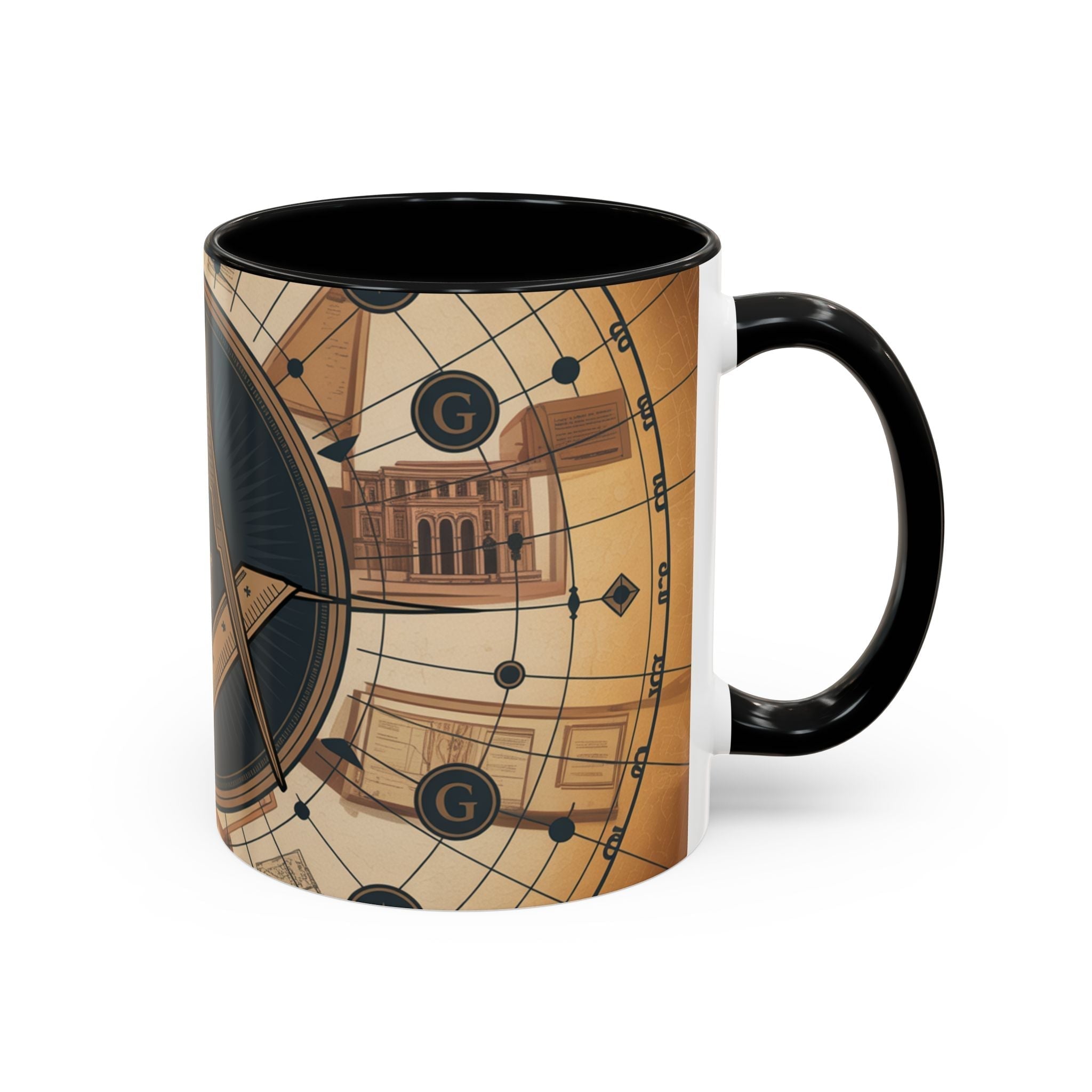 READY-TO-GO INCOGNITO MASONIC MUG – 11oz - Riverside Regalia