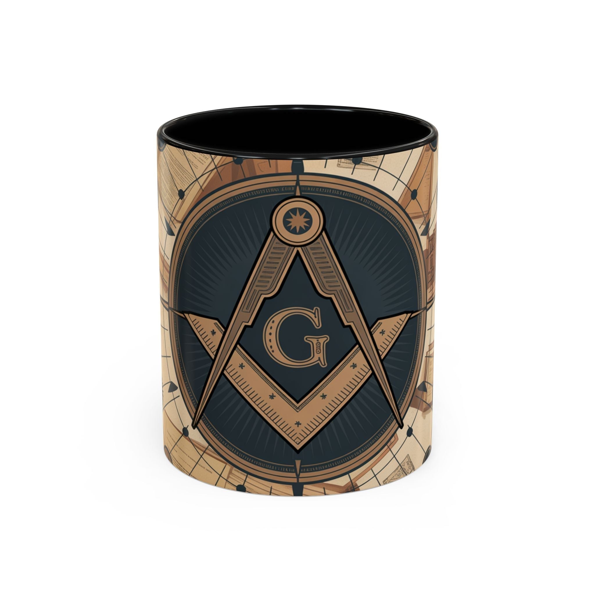 READY-TO-GO INCOGNITO MASONIC MUG – 11oz