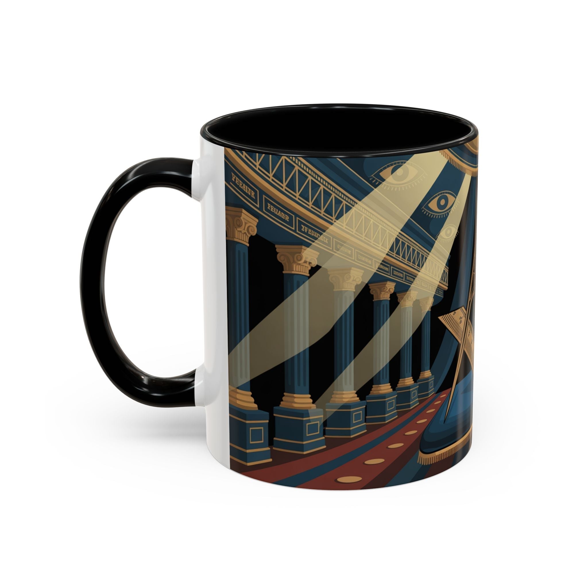 READY-TO-GO RITUAL DESIGN MASONIC MUG – 11oz - Riverside Regalia