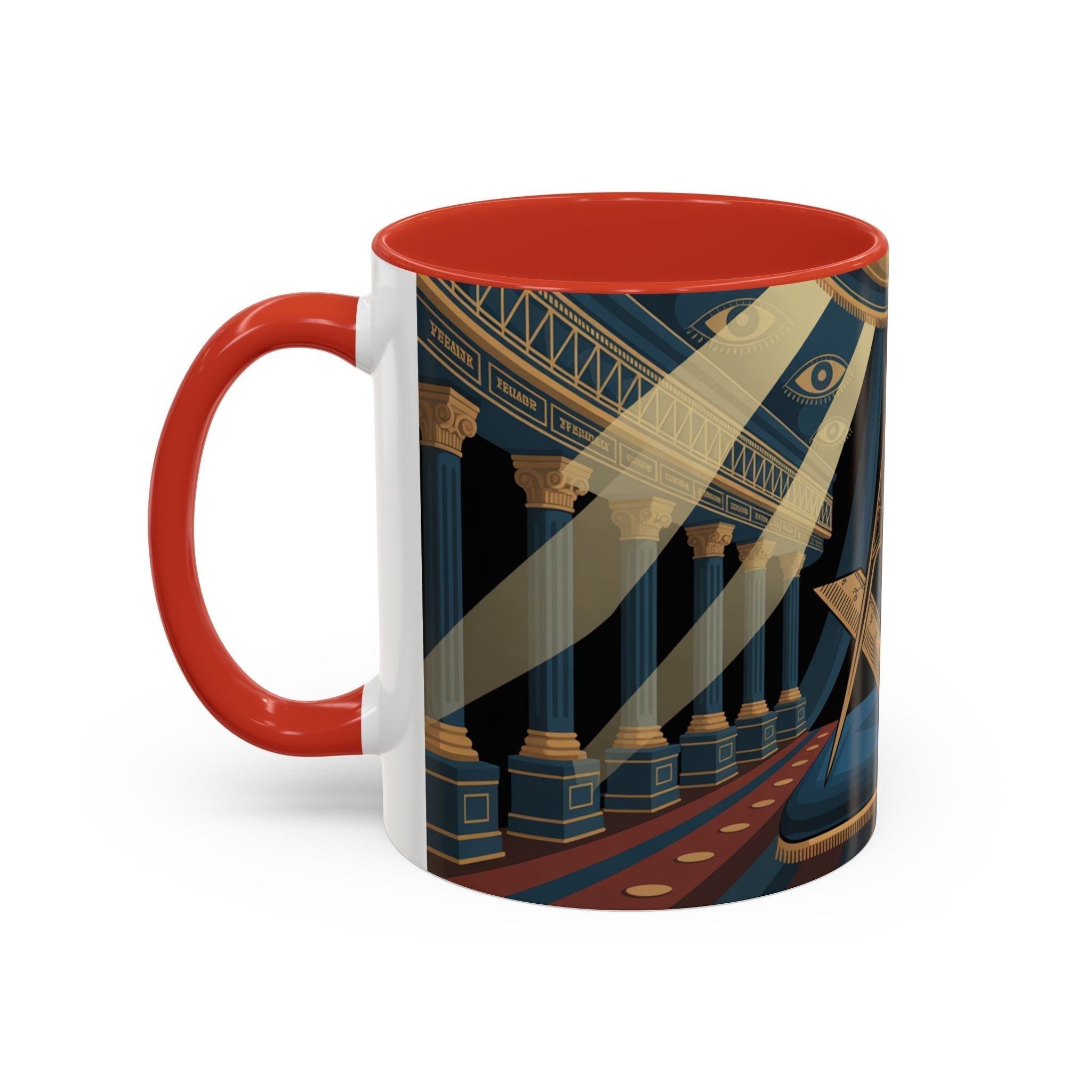 READY-TO-GO RITUAL DESIGN MASONIC MUG – 11oz - Riverside Regalia
