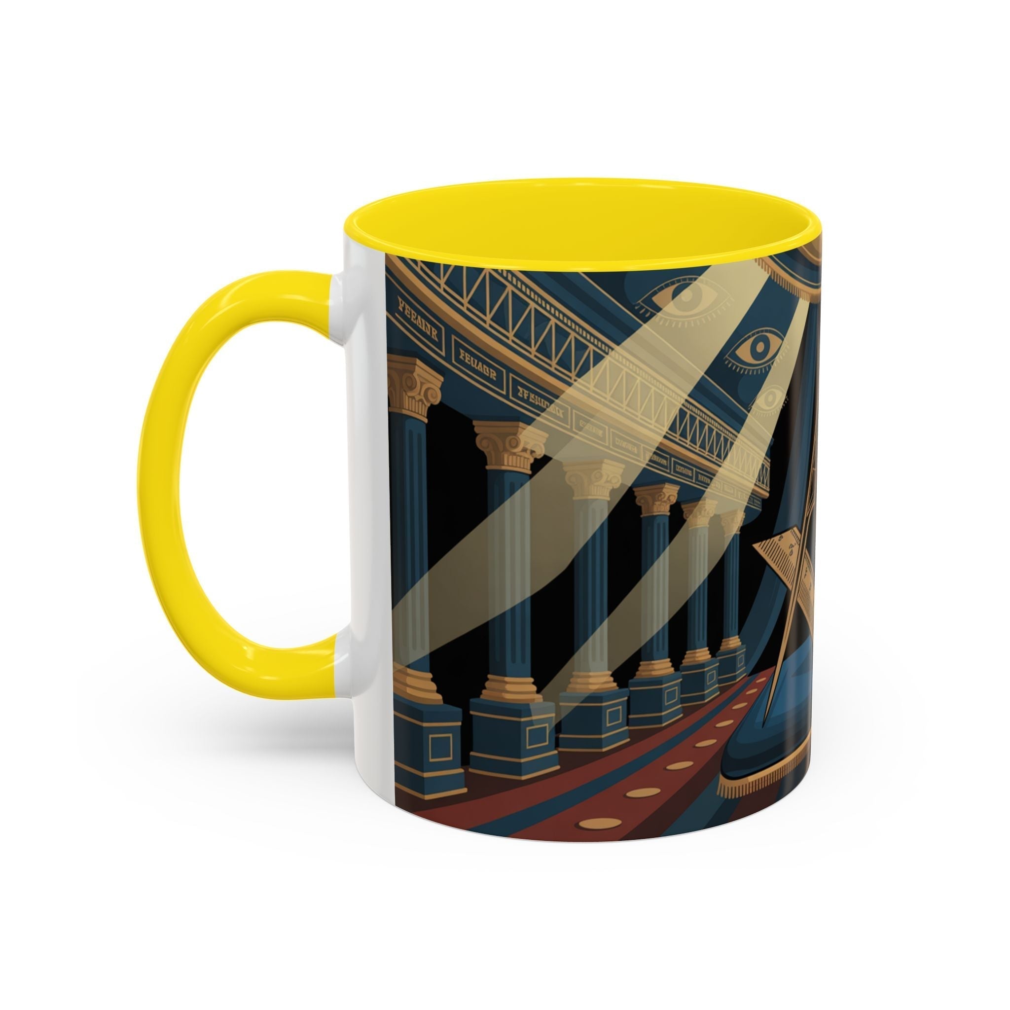 READY-TO-GO RITUAL DESIGN MASONIC MUG – 11oz - Riverside Regalia