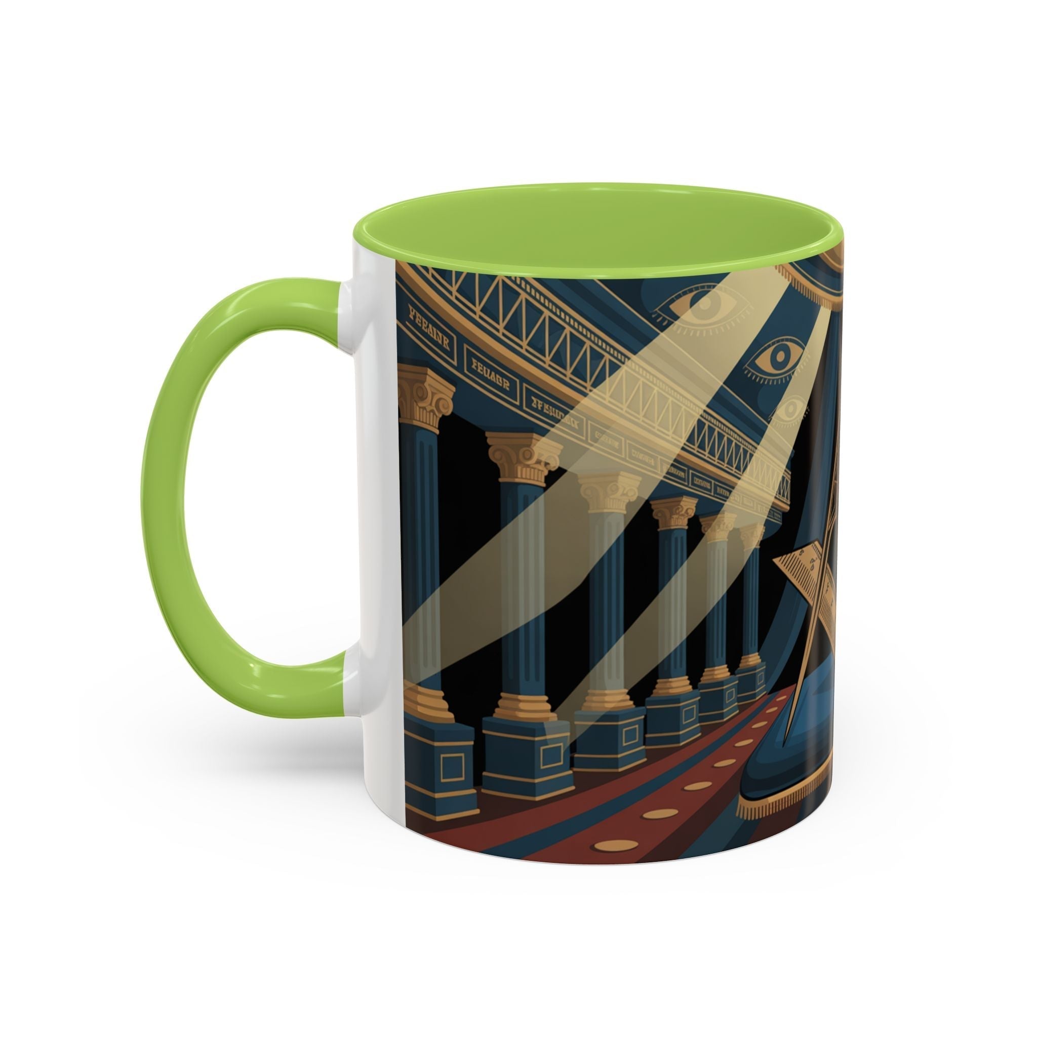 READY-TO-GO RITUAL DESIGN MASONIC MUG – 11oz - Riverside Regalia