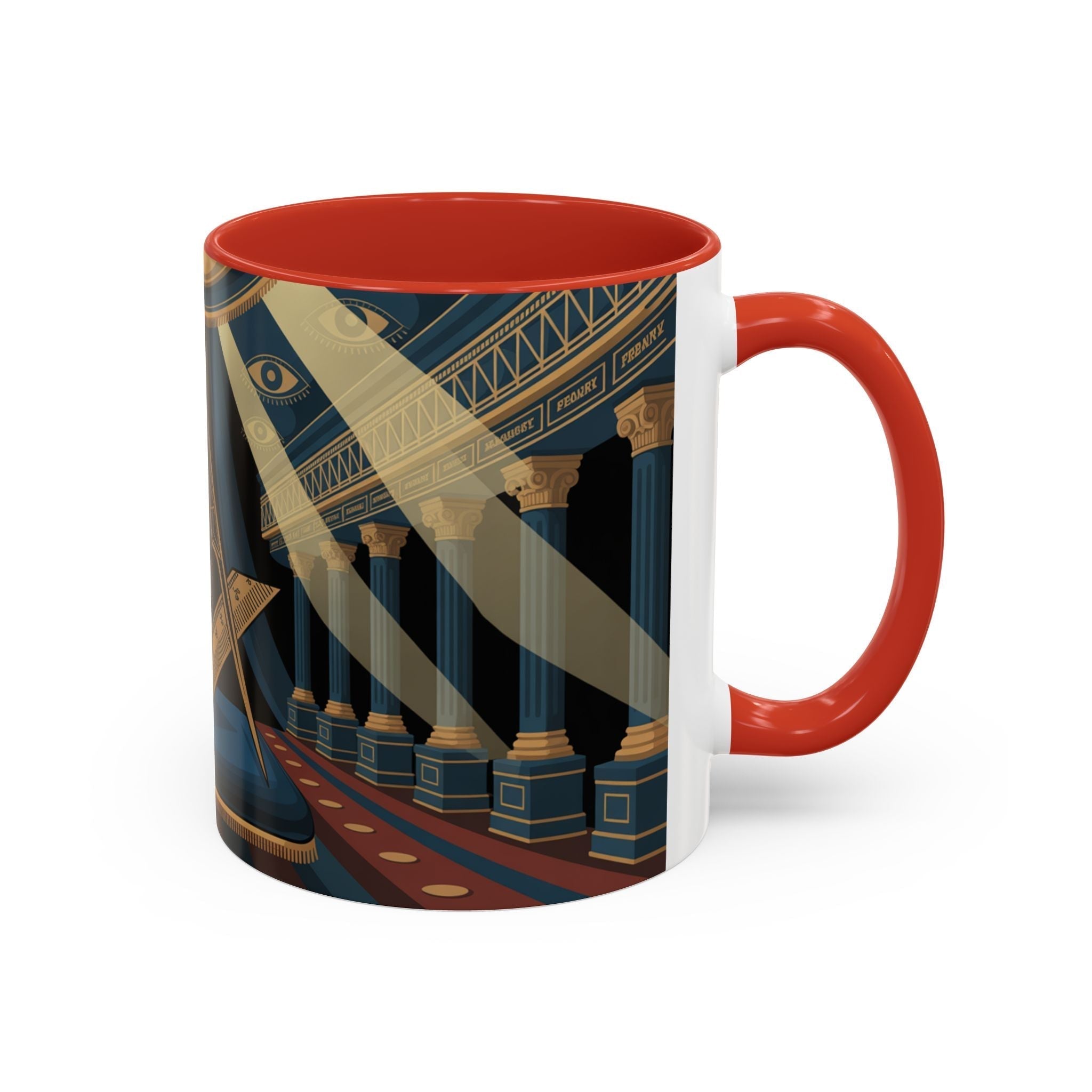 READY-TO-GO RITUAL DESIGN MASONIC MUG – 11oz - Riverside Regalia