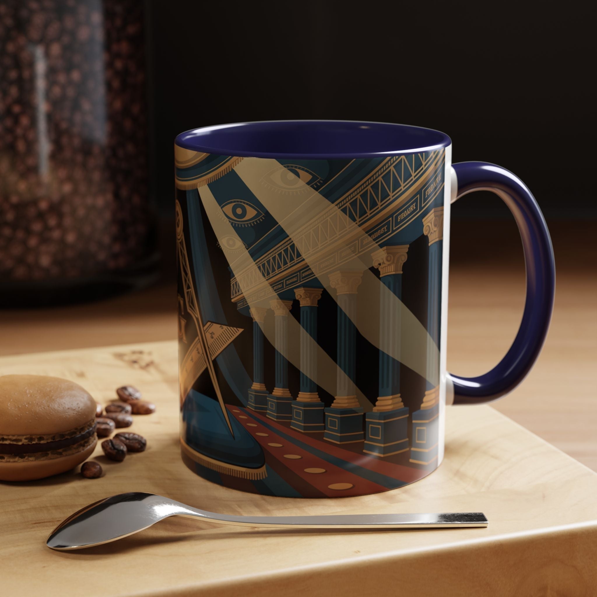 READY-TO-GO RITUAL DESIGN MASONIC MUG – 11oz - Riverside Regalia