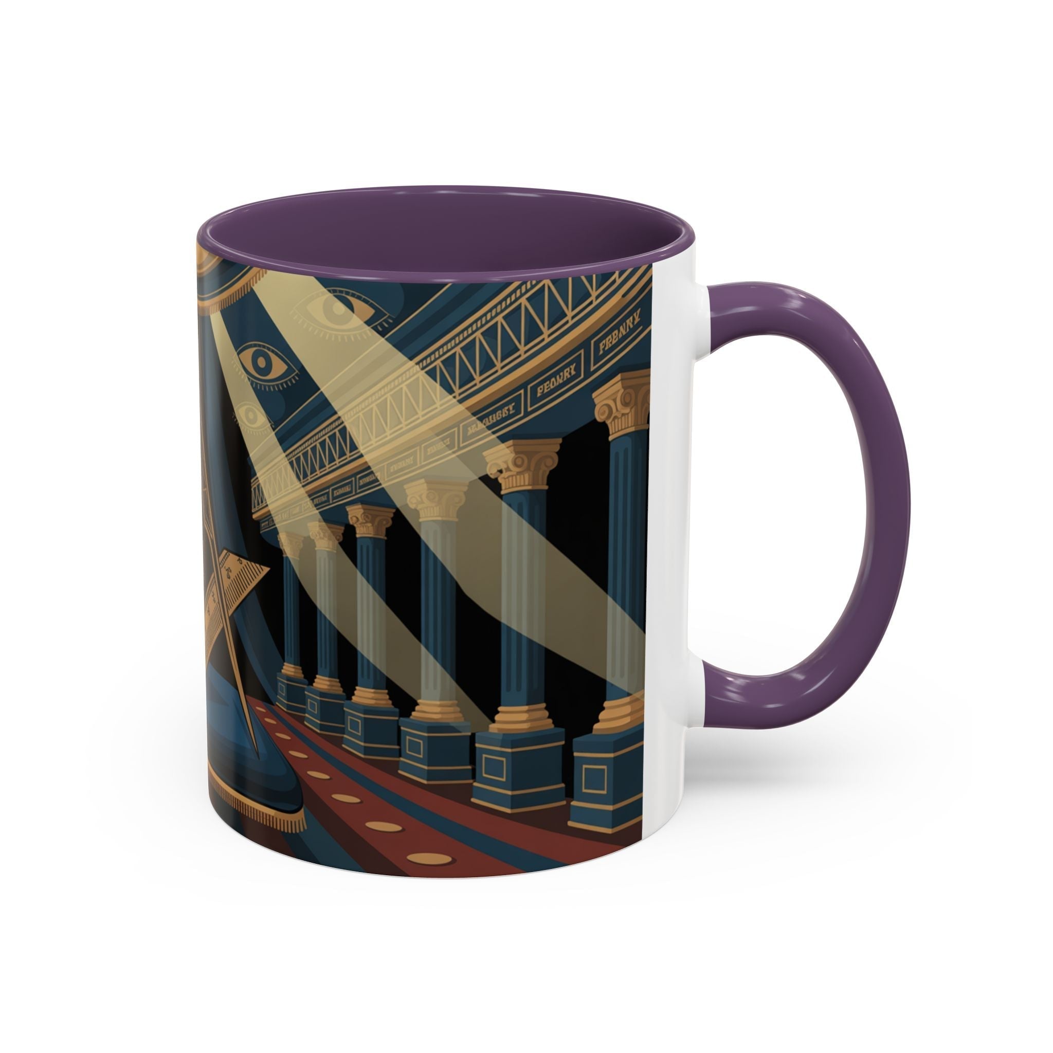 READY-TO-GO RITUAL DESIGN MASONIC MUG – 11oz - Riverside Regalia