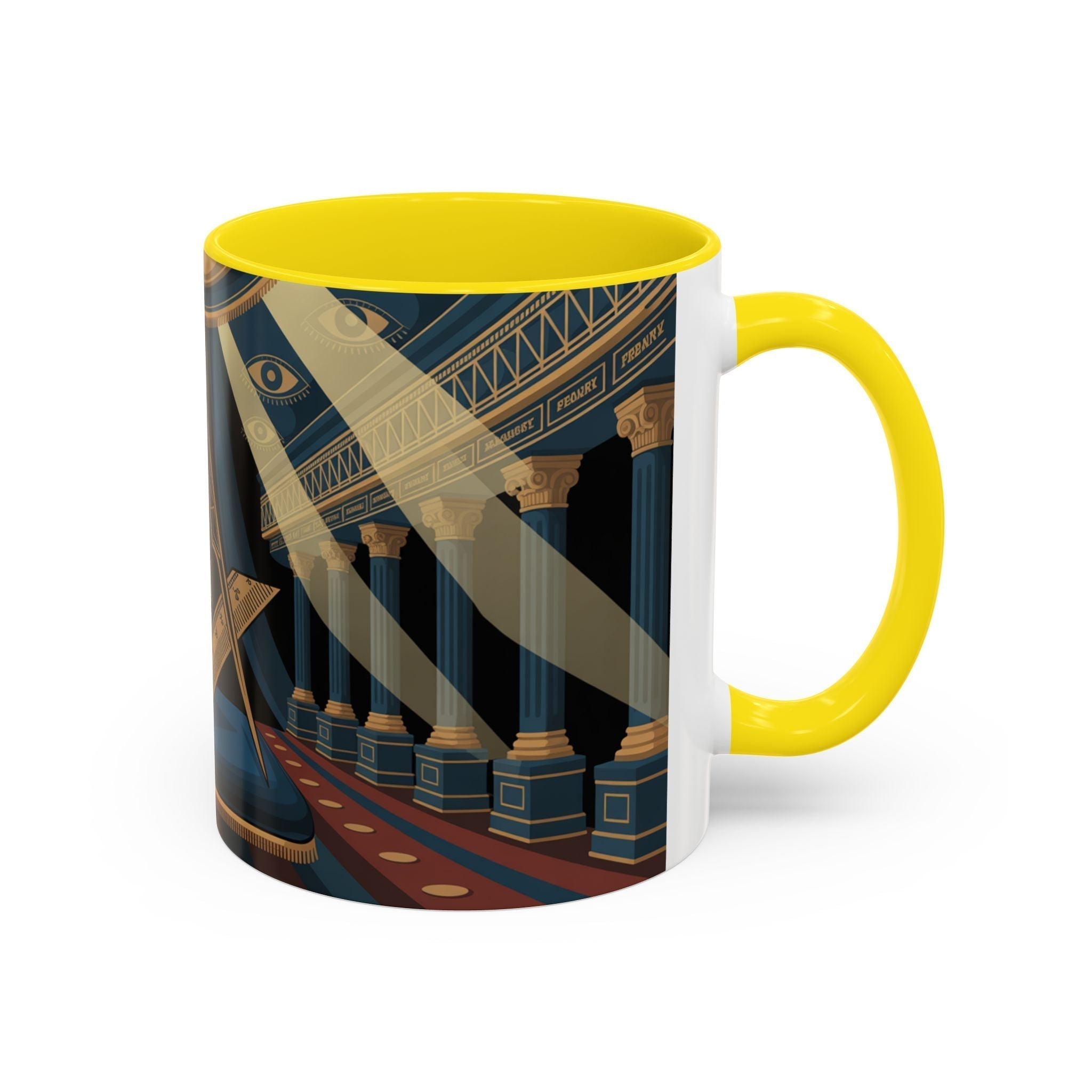 READY-TO-GO RITUAL DESIGN MASONIC MUG – 11oz - Riverside Regalia