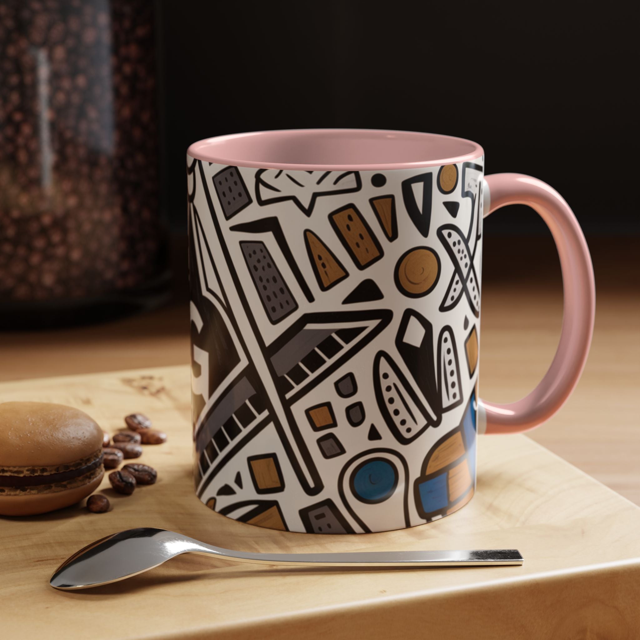 READY-TO-GO GEOMETRIC MASONIC MUG – 11oz - Riverside Regalia