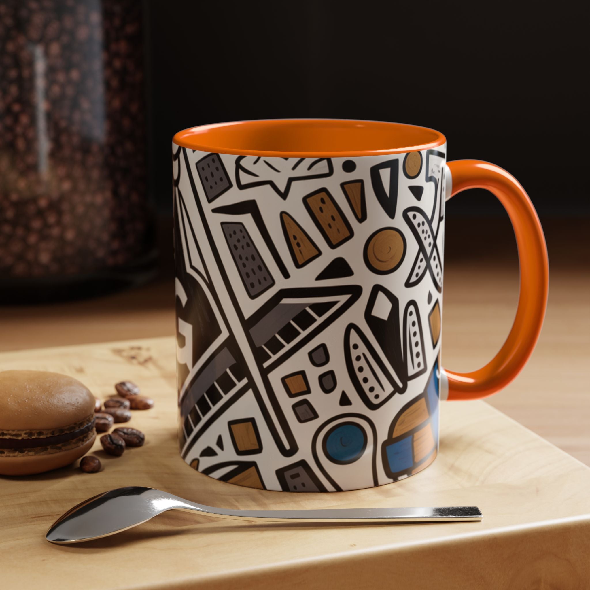 READY-TO-GO GEOMETRIC MASONIC MUG – 11oz - Riverside Regalia