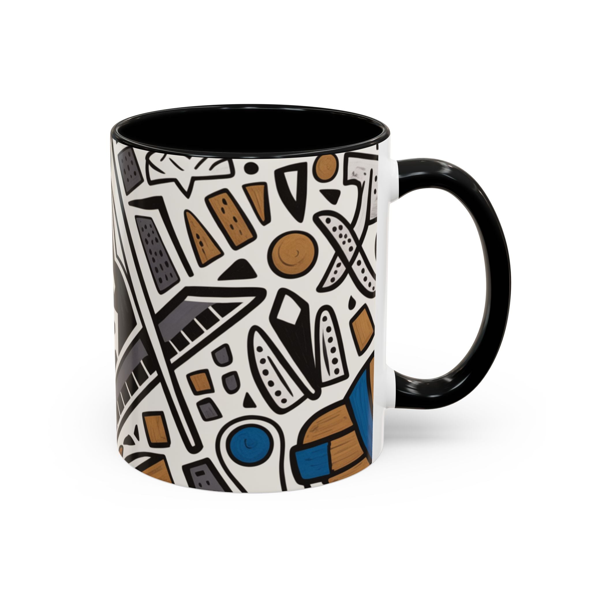 READY-TO-GO GEOMETRIC MASONIC MUG – 11oz - Riverside Regalia