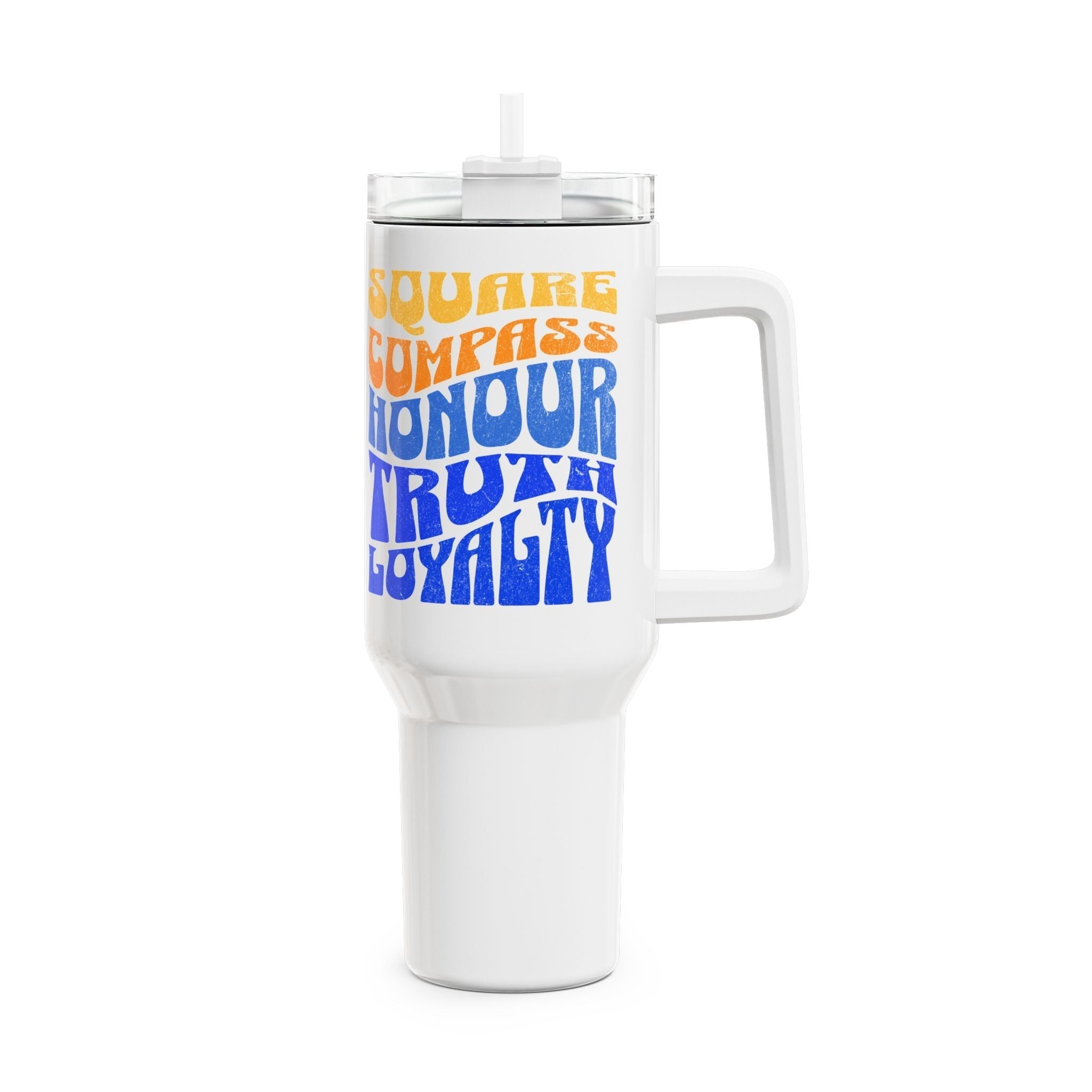 SQUARE & COMPASSES MASONIC 40oz TUMBLER - Riverside Regalia