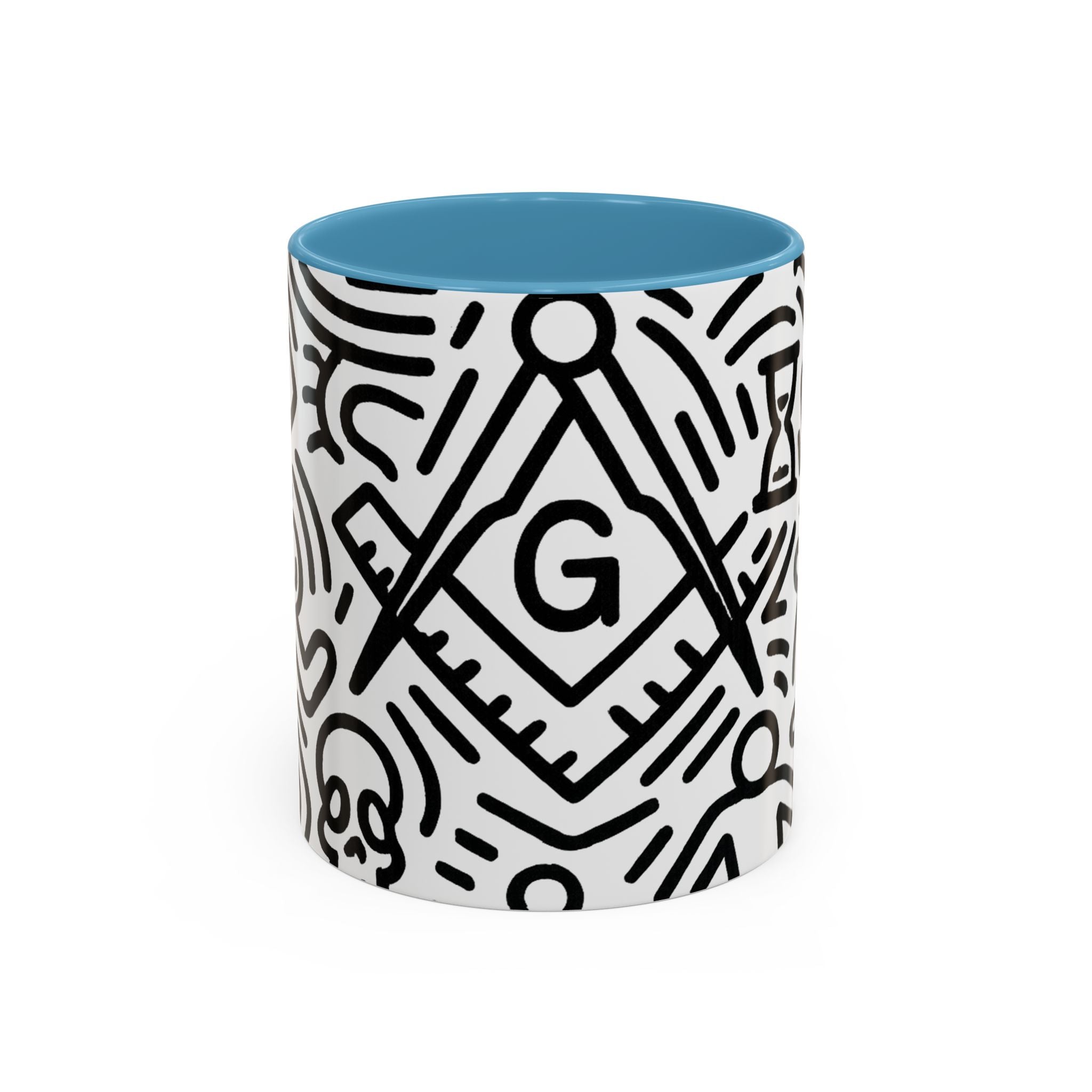 READY-TO-GO SQUARE & COMPASSES MUG – 11oz - Riverside Regalia
